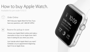 how to order apple watch