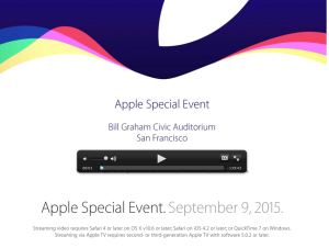 apple event video
