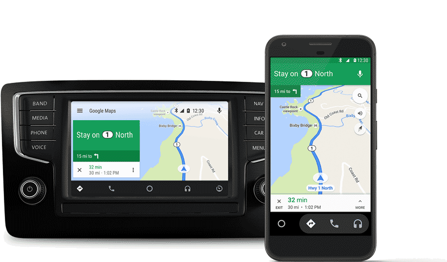 android auto screens