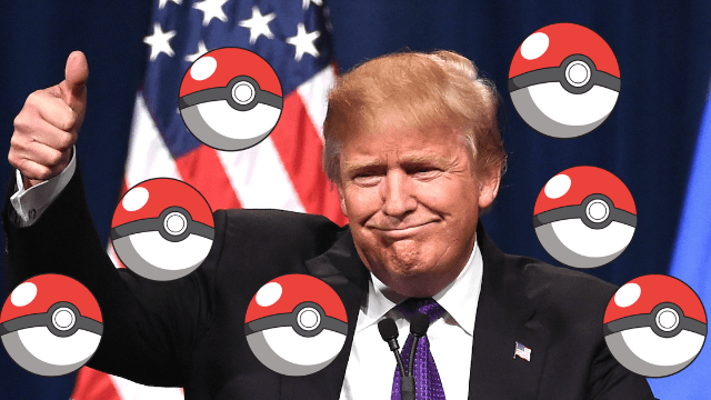trump and pokemon