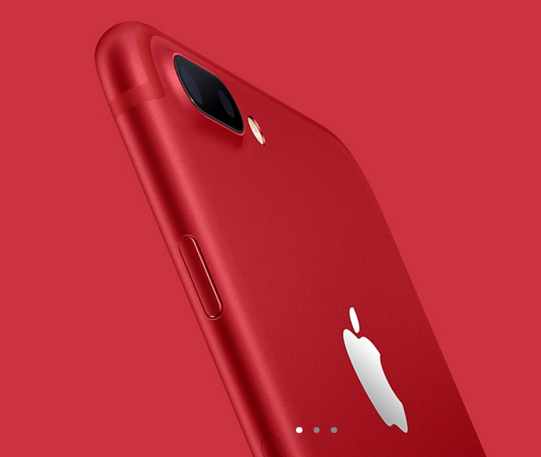 apple red iphone 7