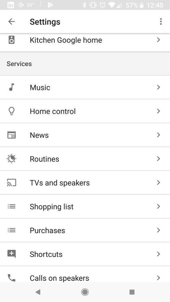 google home routines