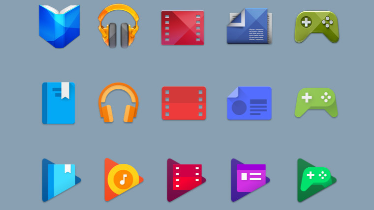 Google Play Logos Get a Revamp in Material Design - Digital Intervention